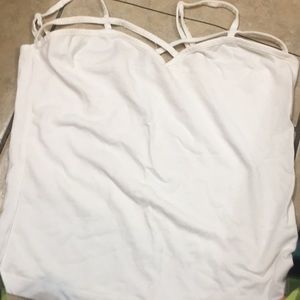 cute cross over crop top